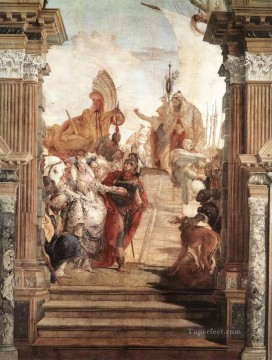Giovanni Battista Tiepolo Painting - Palazzo Labia El encuentro de Antonio y Cleopatra Giovanni Battista Tiepolo